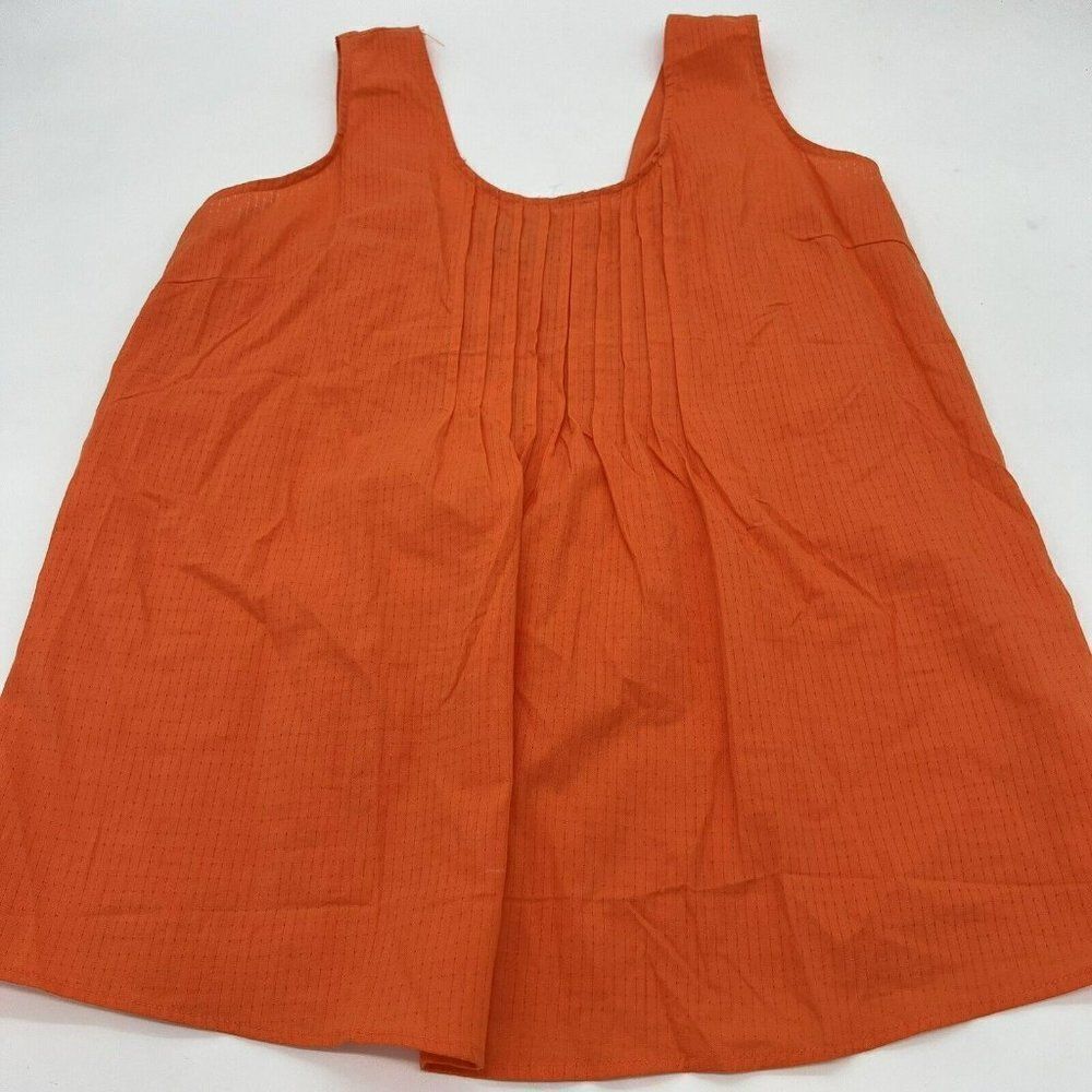 Grand & Greene Orange Tank Size M NWT